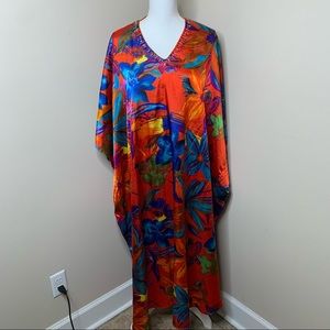 SANTE CLASSIC Silky Caftan MuMu House Dress